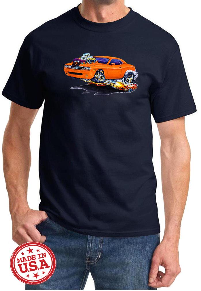 2008-14 SRT8 Hemi Full Color Cartoon Tshirt NEW FREE SHIPPING-image