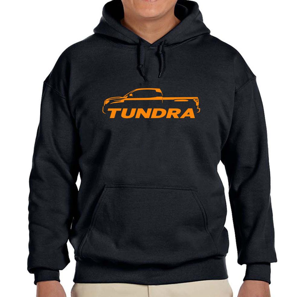 Toyota Tundra Pickup Truck Black Hoodie Sweatshirt FREE SHIP - Picture 4 of 7