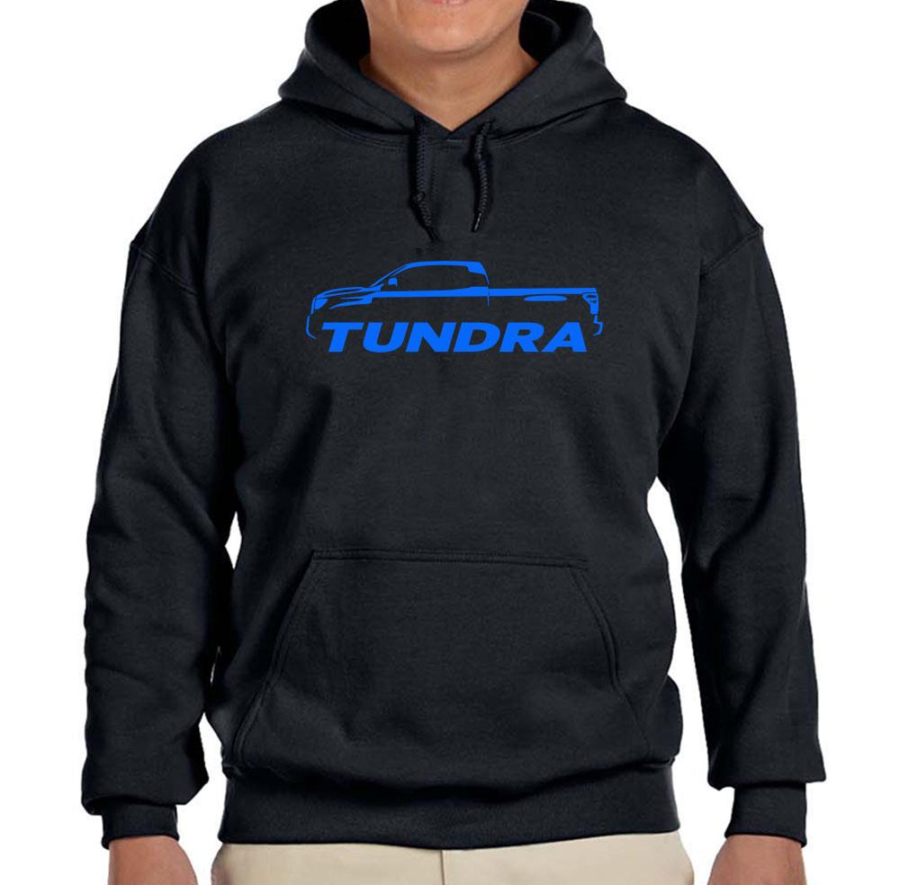 Toyota Tundra Pickup Truck Black Hoodie Sweatshirt FREE SHIP - Picture 2 of 7