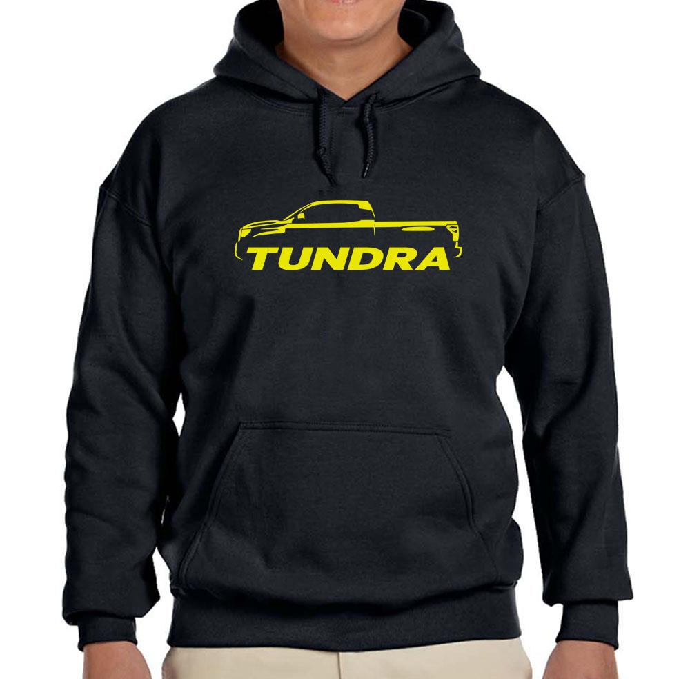 Toyota Tundra Pickup Truck Black Hoodie Sweatshirt FREE SHIP - Picture 7 of 7