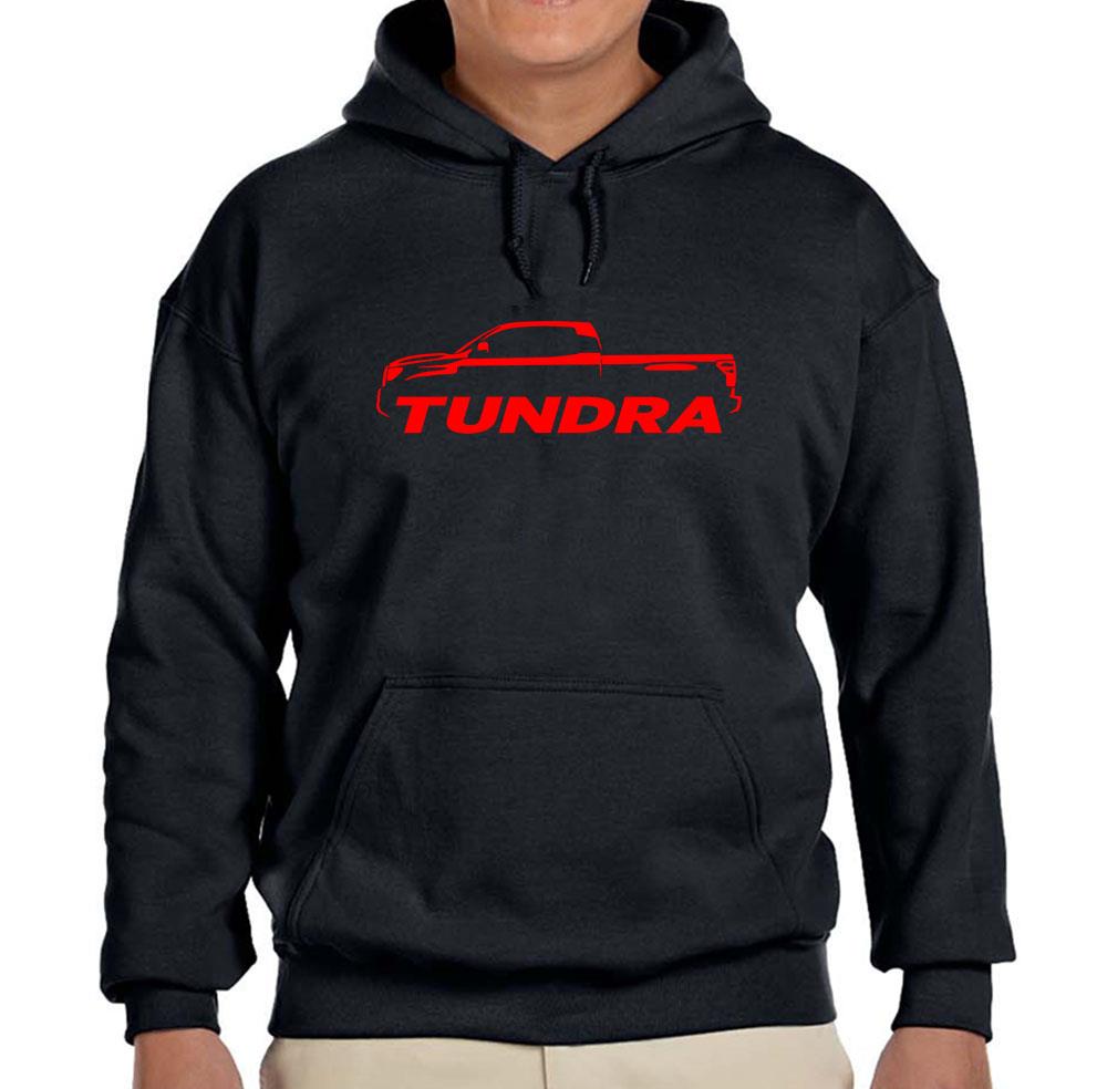 Toyota Tundra Pickup Truck Black Hoodie Sweatshirt FREE SHIP - Picture 5 of 7