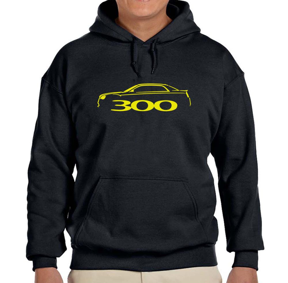 2011-17 Chrysler 300 Black Hoodie Sweatshirt FREE SHIP - Picture 7 of 7