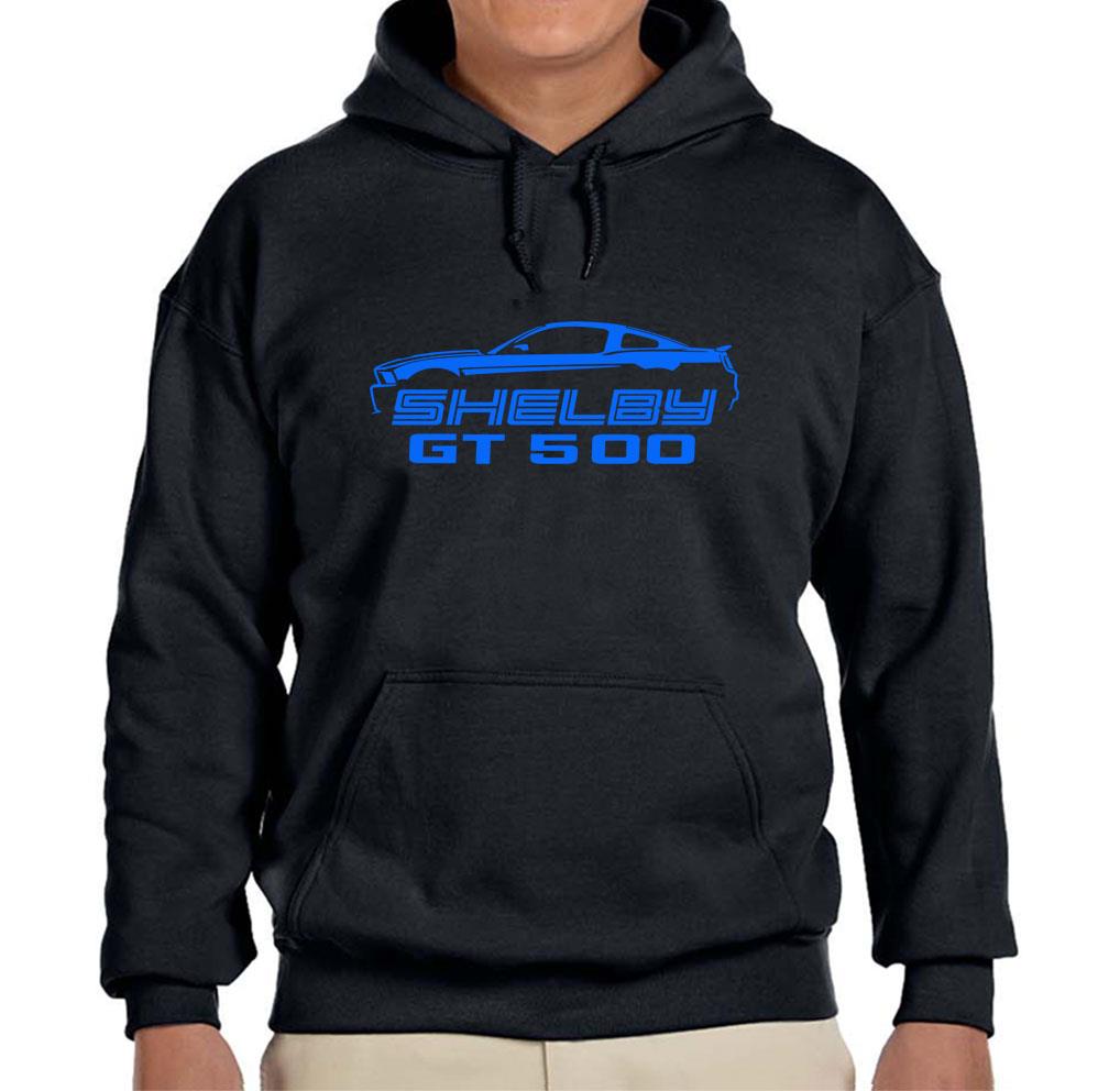 2010-14 Shelby GT500 Mustang Coupe Black Hoodie Sweatshirt FREE