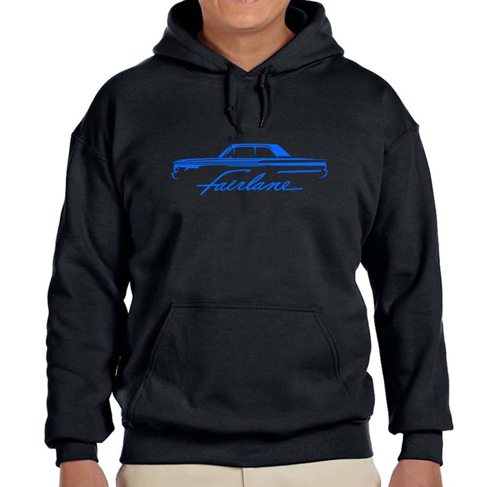 1962 Ford Fairlane Black Hoodie Sweatshirt FREE SHIP-image
