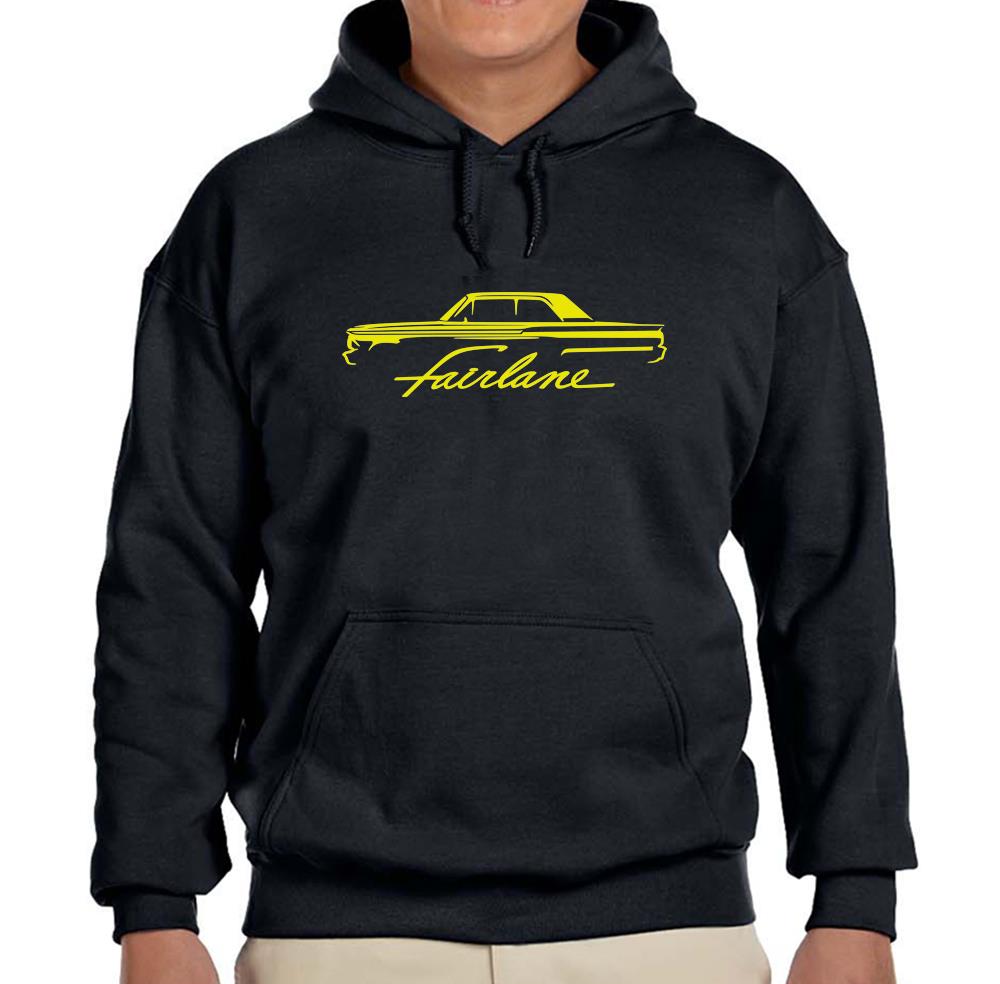 1962 Ford Fairlane Black Hoodie Sweatshirt FREE SHIP-image