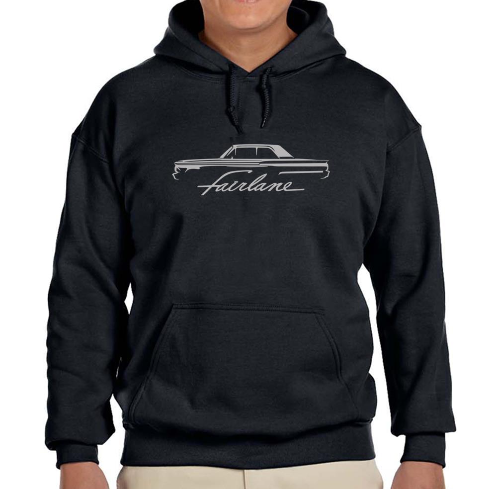1962 Ford Fairlane Black Hoodie Sweatshirt FREE SHIP-image