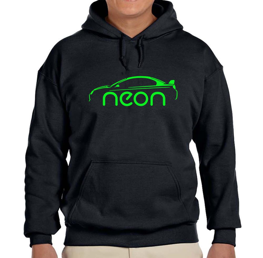 Neon black hoodie store