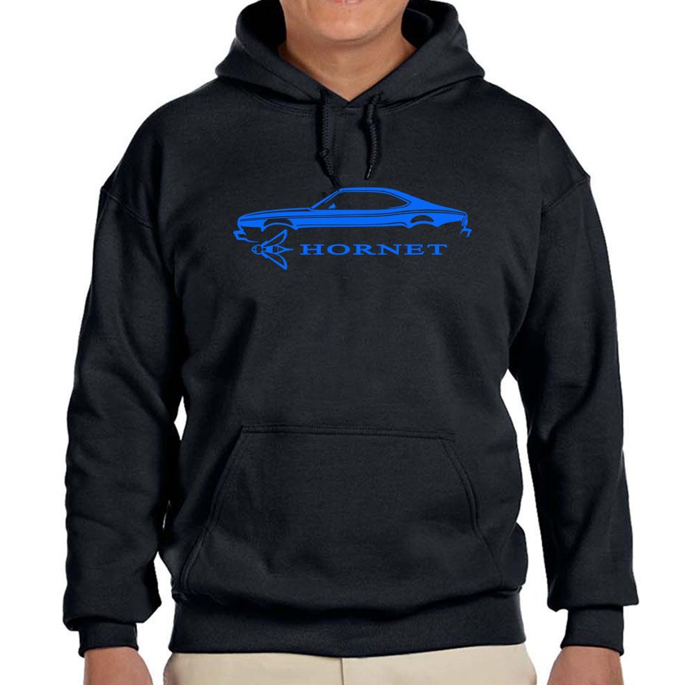 AMC Hornet Classic Black Hoodie Sweatshirt FREE SHIP - Picture 2 of 7