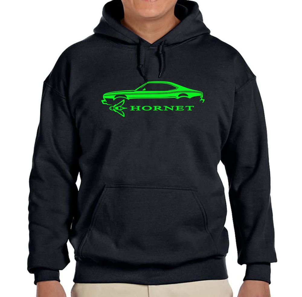 AMC Hornet Classic Black Hoodie Sweatshirt FREE SHIP - Picture 3 of 7