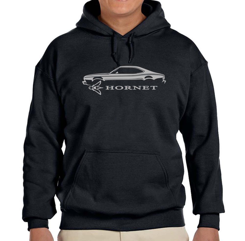 AMC Hornet Classic Black Hoodie Sweatshirt FREE SHIP - Picture 6 of 7