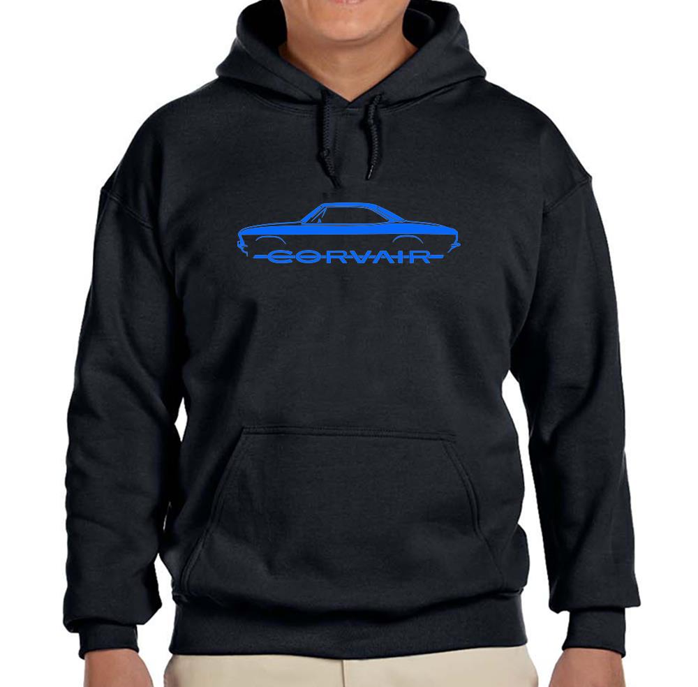 1965-69 Corvair klassischer schwarzer Hoodie Sweatshirt KOSTENLOSER VERSAND - Bild 2 von 7
