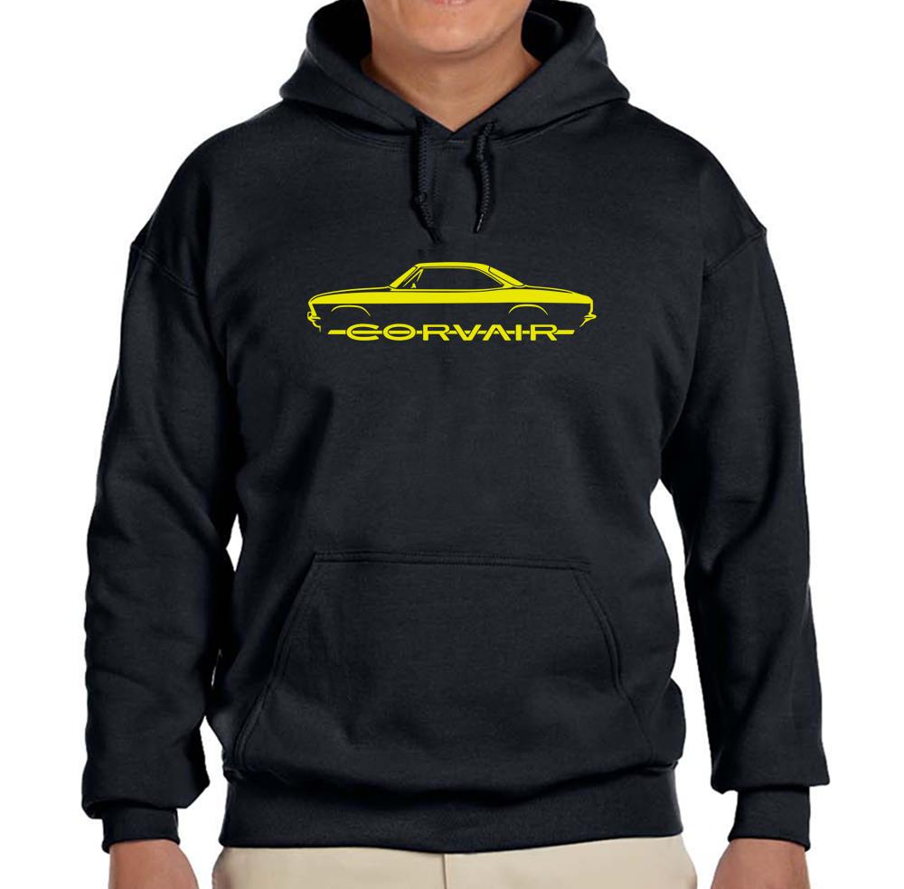 1965-69 Corvair klassischer schwarzer Hoodie Sweatshirt KOSTENLOSER VERSAND - Bild 7 von 7