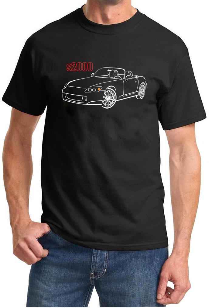 Honda S2000 Sports Car Classic Design Tshirt Hoodie Sweatshirt NEW - Picture 4 of 7