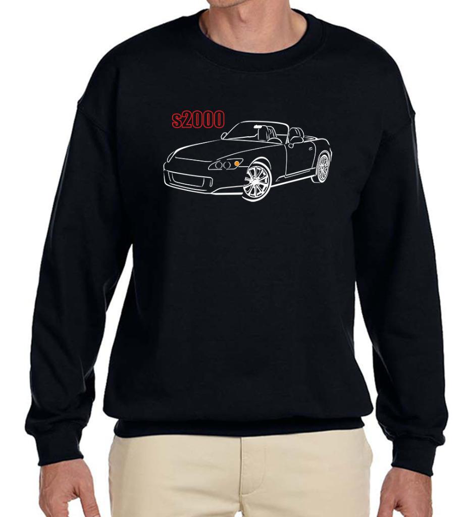 Honda S2000 Sports Car Classic Design Tshirt Hoodie Sweatshirt NEW - Picture 6 of 7