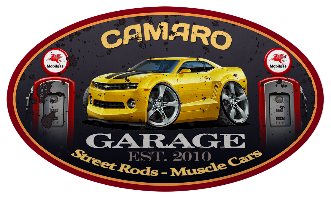 201014 Camaro Classic Garage Sign Wall Art Graphic Sticker eBay