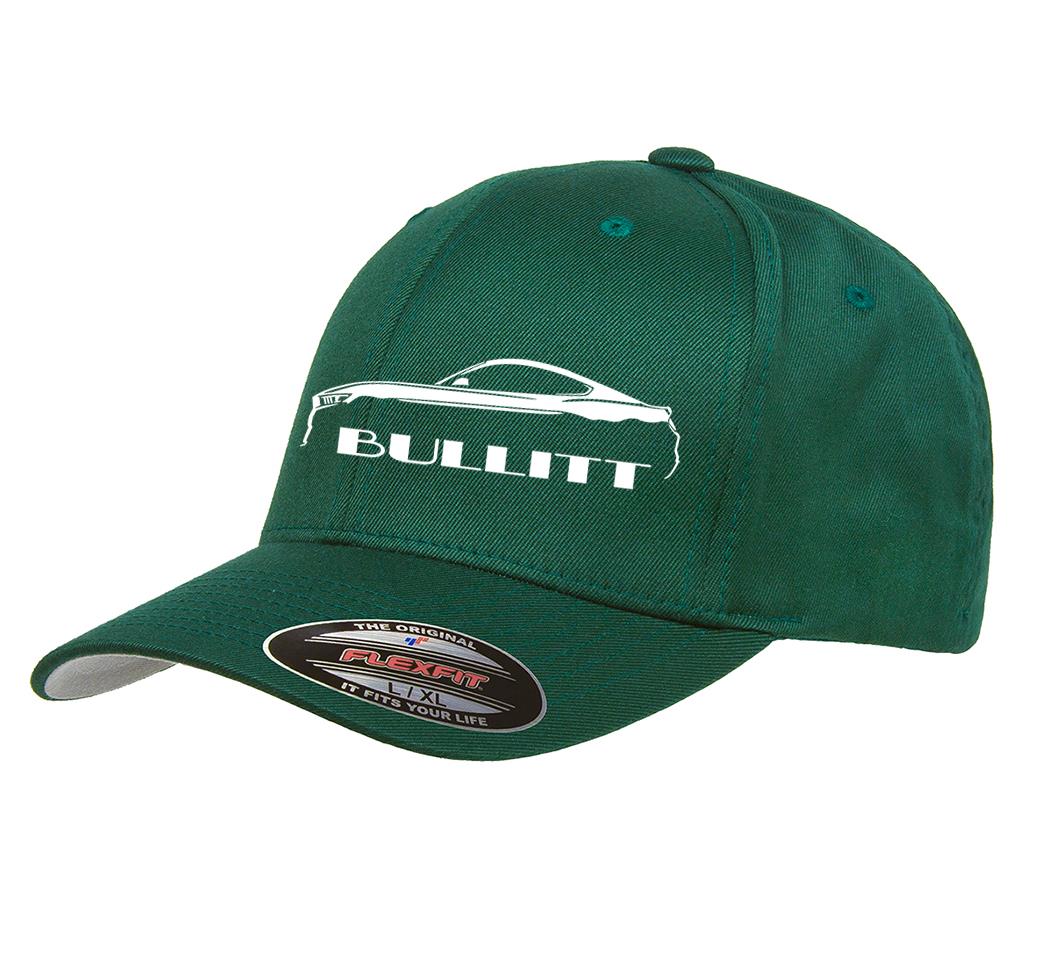 BULLITT 2019 Ford Mustang Classic Outline Design Hat Cap - Picture 9 of 11