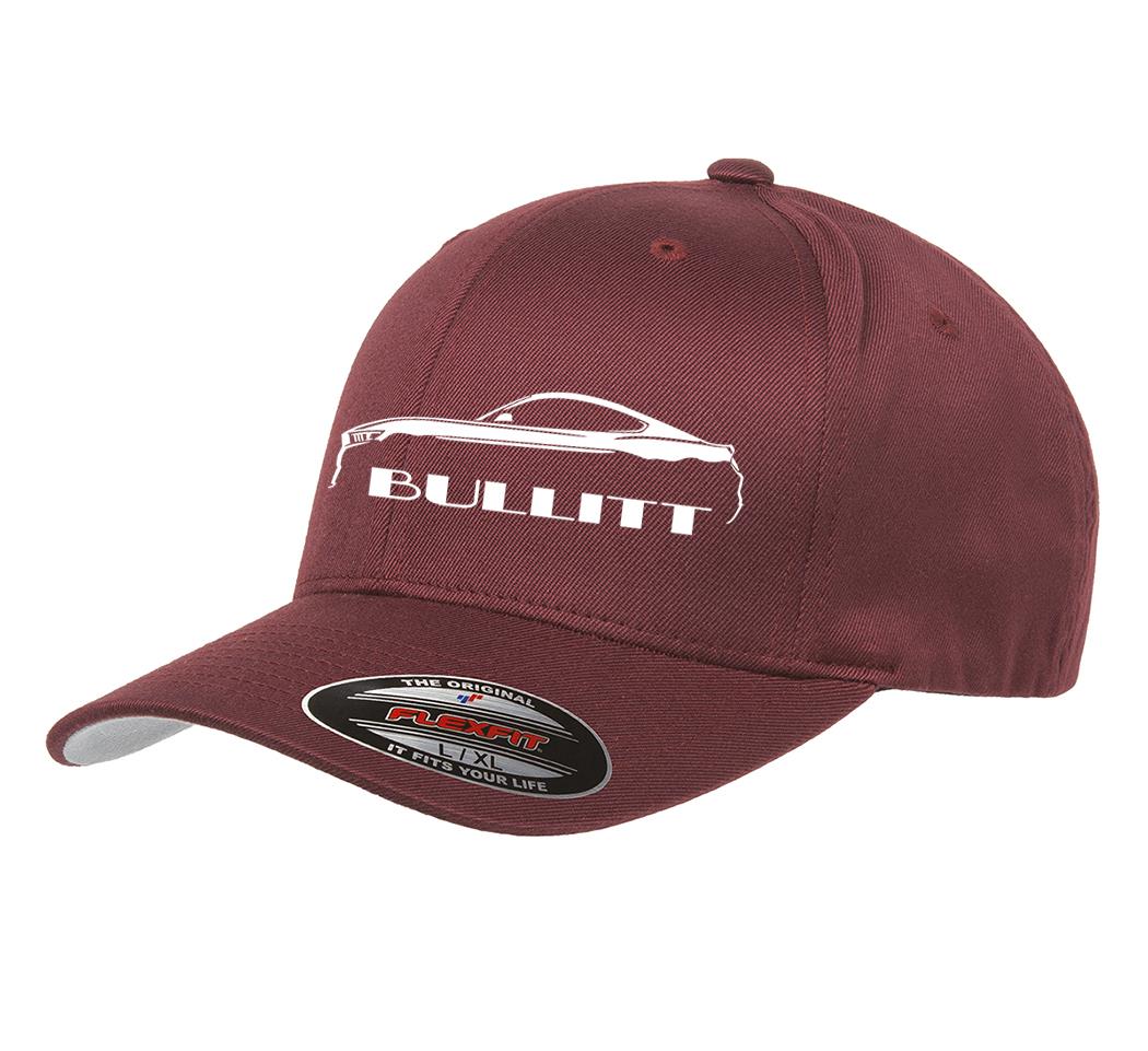 BULLITT 2019 Ford Mustang Classic Outline Design Hat Cap - Picture 8 of 11