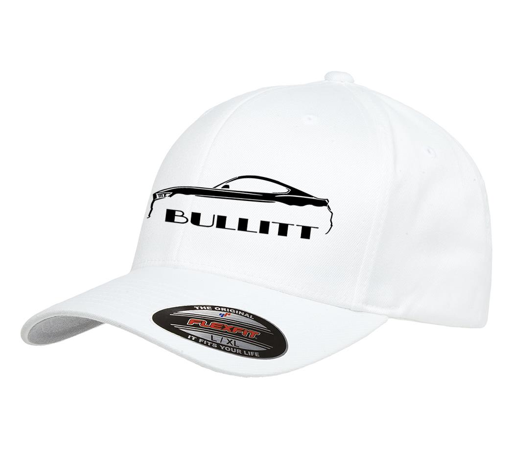 BULLITT 2019 Ford Mustang Classic Outline Design Hat Cap - Picture 3 of 11