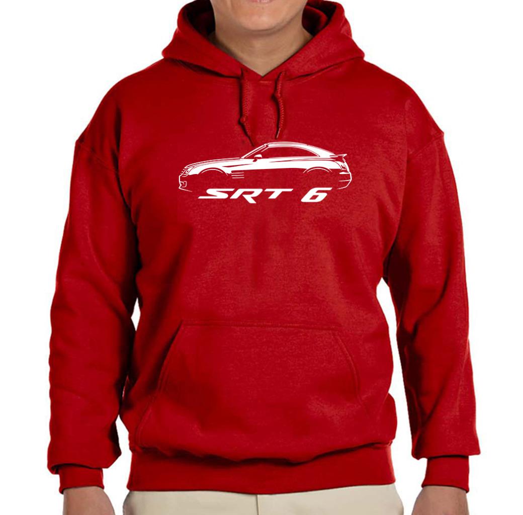 Chrysler Crossfire SRT6 Coupe Outline Design Hoodie Sweatshirt NEW - Picture 10 of 12