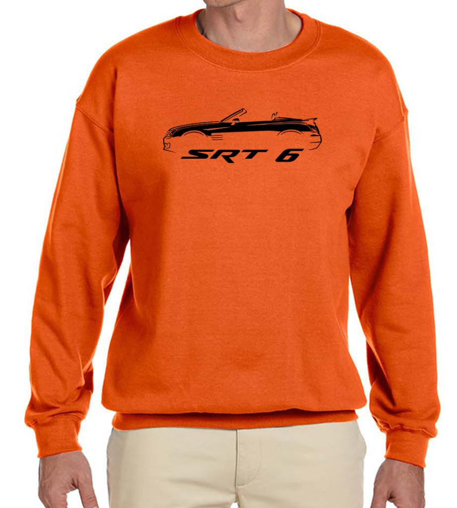 Chrysler Crossfire SRT6 Convertible Outline Design Sweatshirt NEW - Picture 10 of 11