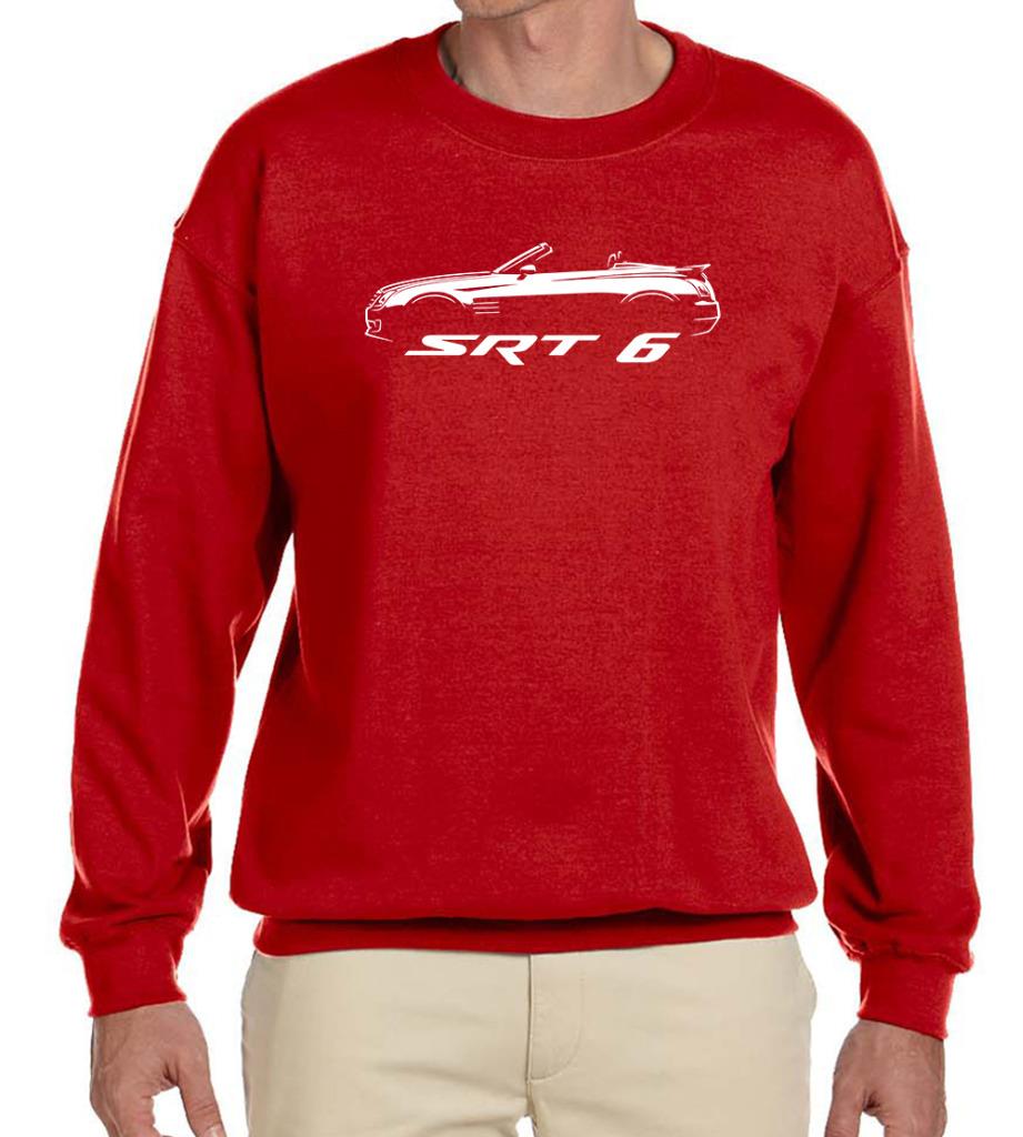 Chrysler Crossfire SRT6 Convertible Outline Design Sweatshirt NEW - Picture 8 of 11