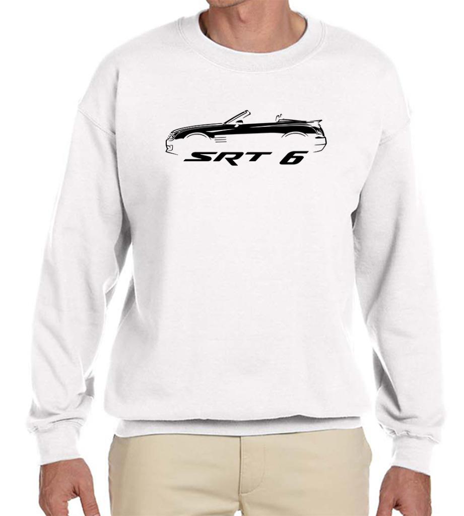 Chrysler Crossfire SRT6 Convertible Outline Design Sweatshirt NEW - Picture 11 of 11
