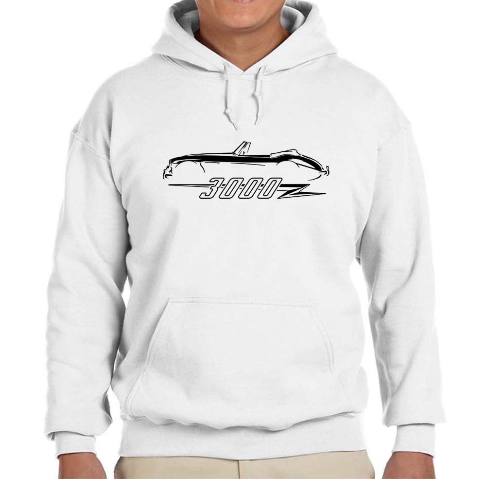 Austin Healey 3000 Sportwagen Umriss Design Hoodie Sweatshirt NEU - Bild 10 von 12