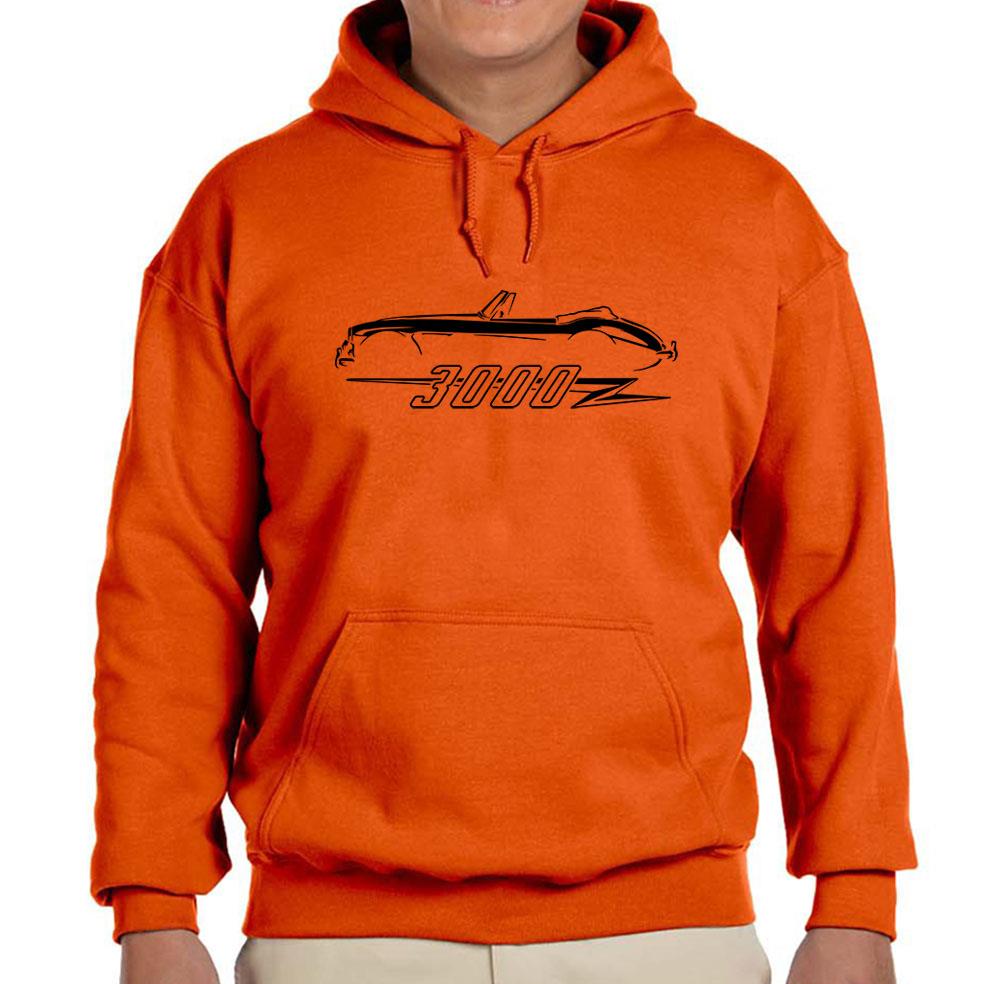 Austin Healey 3000 Sportwagen Umriss Design Hoodie Sweatshirt NEU - Bild 6 von 12