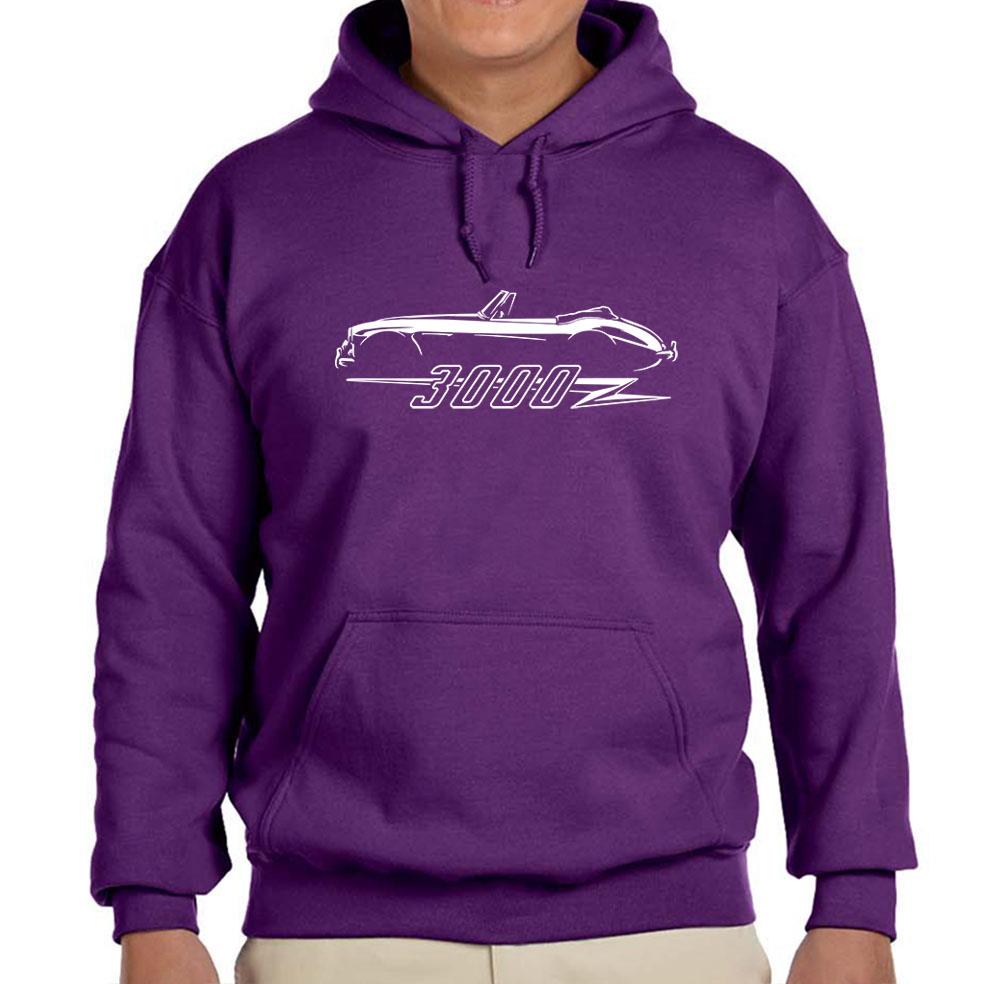 Austin Healey 3000 Sportwagen Umriss Design Hoodie Sweatshirt NEU - Bild 7 von 12