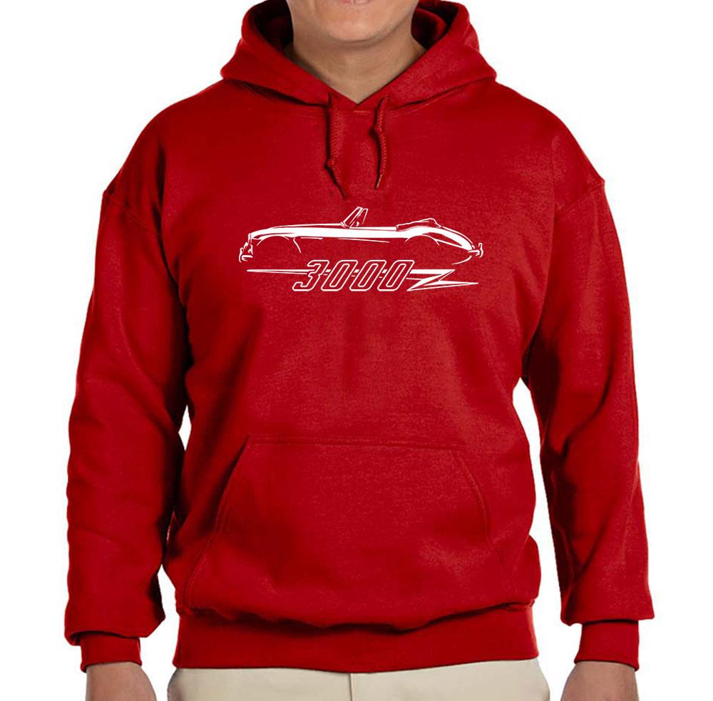 Austin Healey 3000 Sportwagen Umriss Design Hoodie Sweatshirt NEU - Bild 8 von 12
