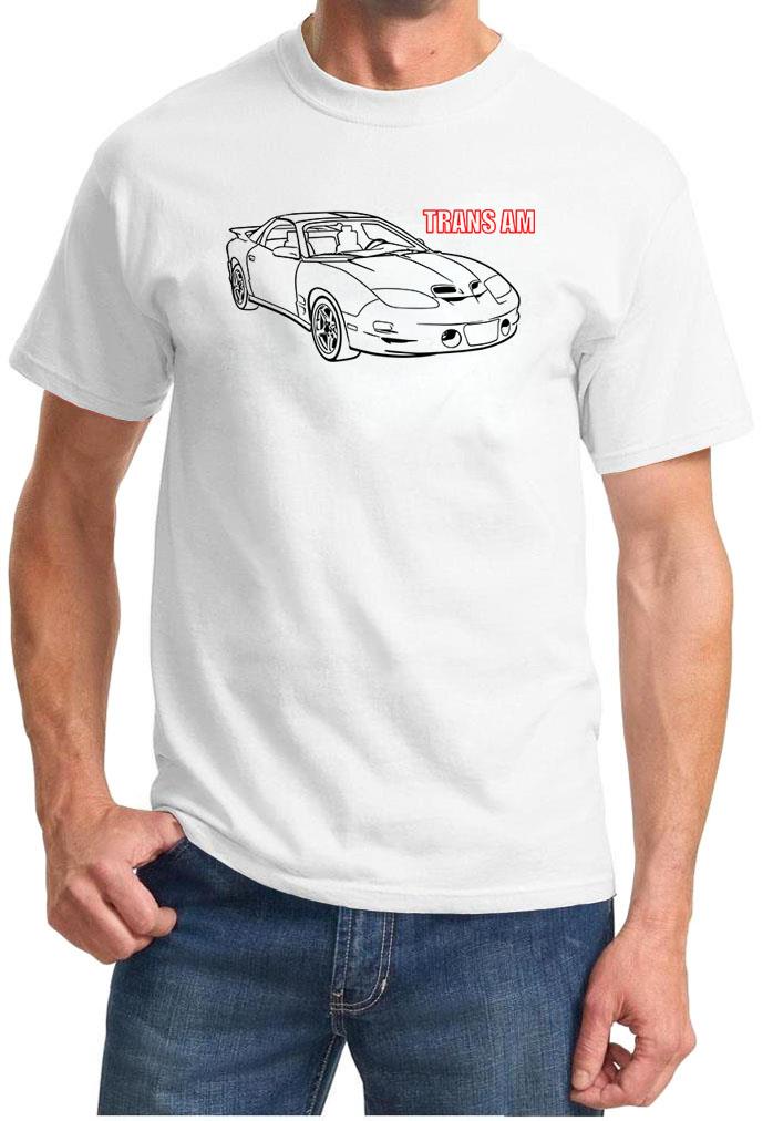 1998-02 Pontiac Trans Am Firebird Classic Profile Design Tshirt NEW - Picture 9 of 14