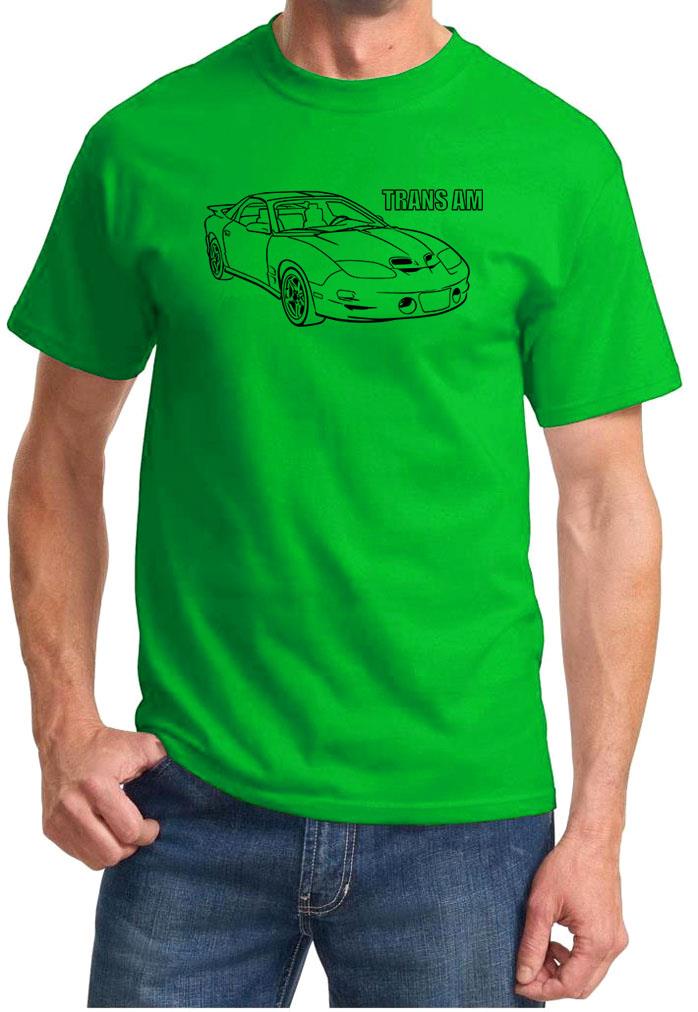 1998-02 Pontiac Trans Am Firebird Classic Profile Design Tshirt NEW - Picture 12 of 14