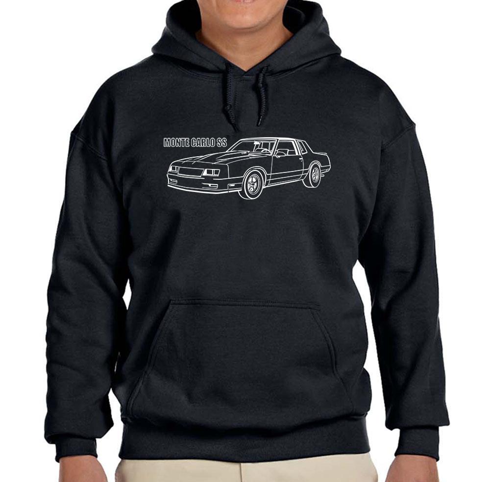 1983 88 Monte Carlo SS Profile Design Hoodie Sweatshirt NEW