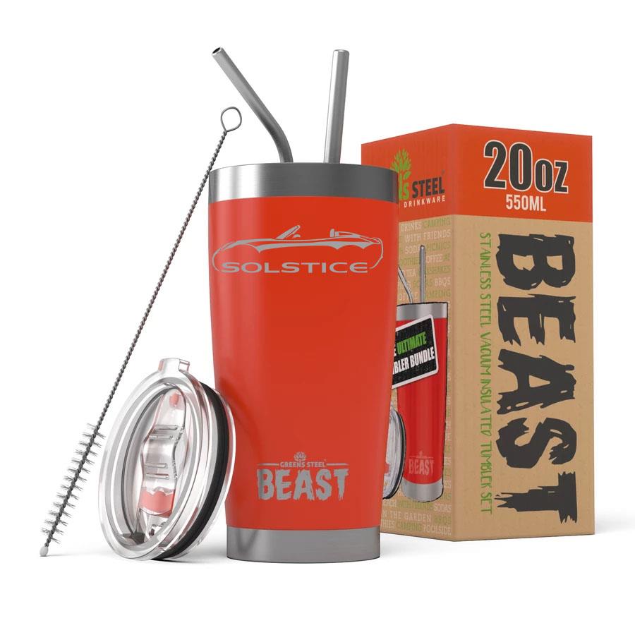 Pontiac Solstice Convertible BEAST 20oz / 30oz Stainless Steel Tumbler - Picture 14 of 18