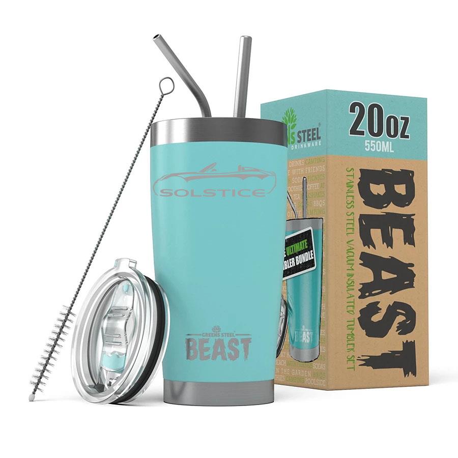 Pontiac Solstice Convertible BEAST 20oz / 30oz Stainless Steel Tumbler - Picture 8 of 18