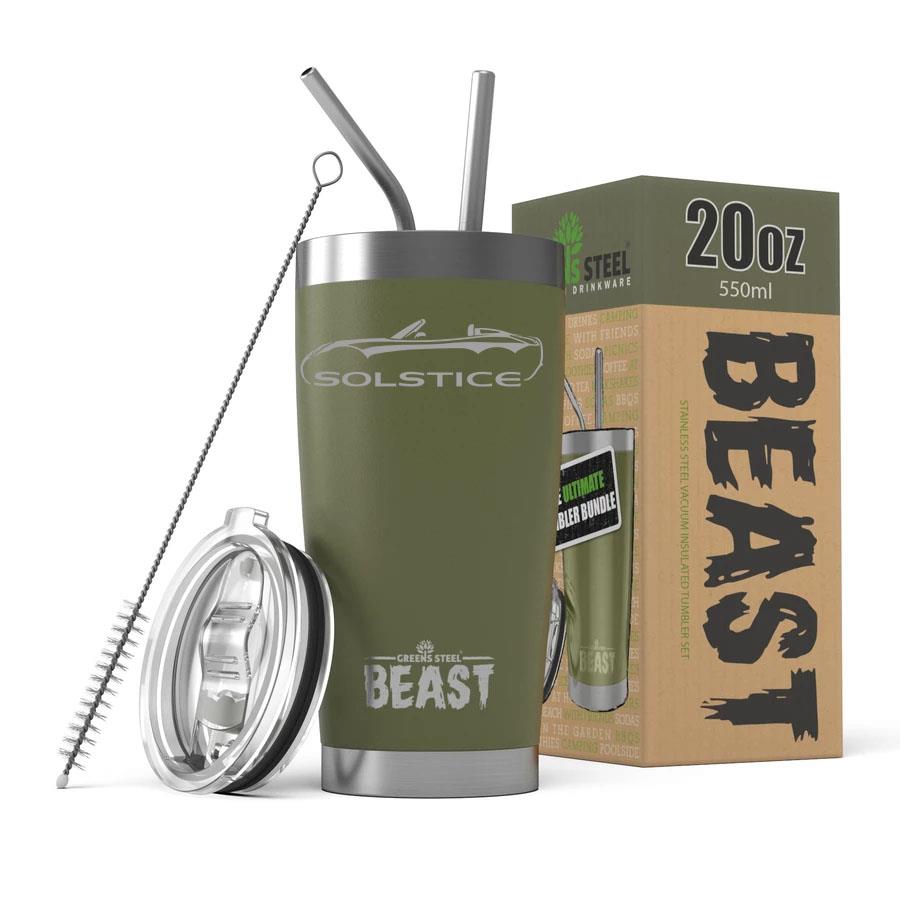 Pontiac Solstice Convertible BEAST 20oz / 30oz Stainless Steel Tumbler - Picture 9 of 18