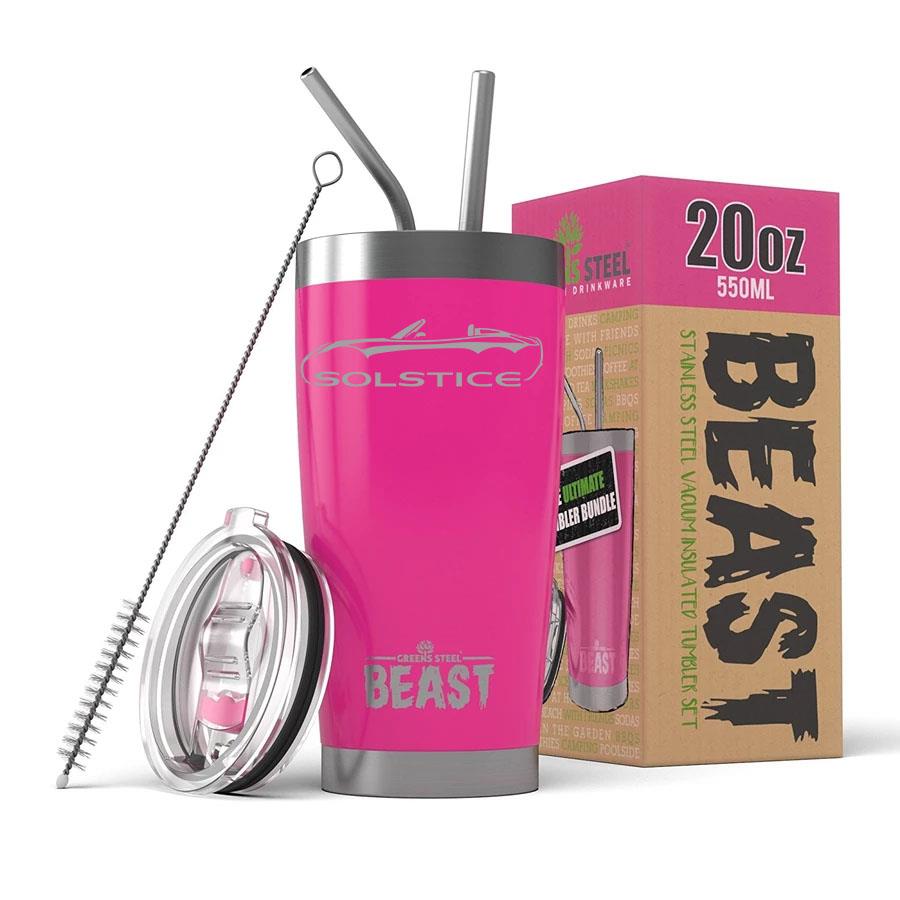 Pontiac Solstice Convertible BEAST 20oz / 30oz Stainless Steel Tumbler - Picture 12 of 18