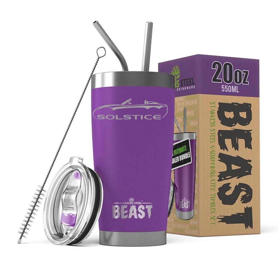 Pontiac Solstice Convertible BEAST 20oz / 30oz Stainless Steel Tumbler - Picture 13 of 18