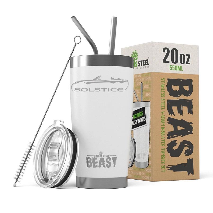 Pontiac Solstice Convertible BEAST 20oz / 30oz Stainless Steel Tumbler - Picture 17 of 18