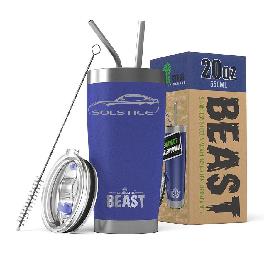 Pontiac Solstice Coupe BEAST 20oz / 30oz Stainless Steel Tumbler - Picture 15 of 18