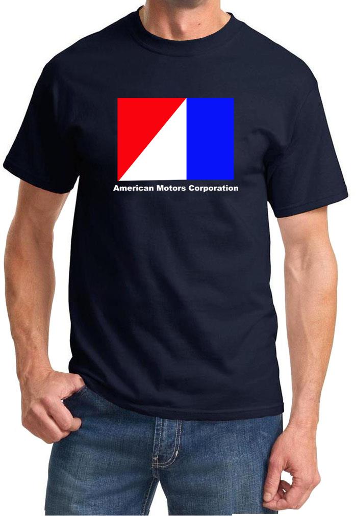 AMC Amx Javelin Rambler Marlin Rebel Logo Design Tshirt NEW - Picture 3 of 13