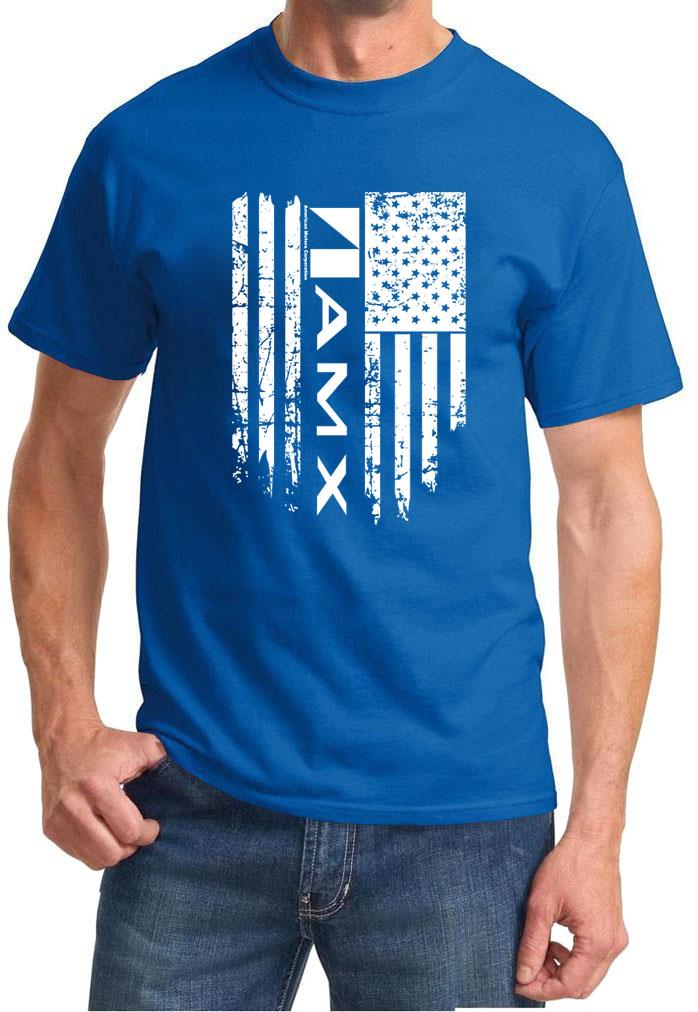 AMC AMX Patriotic Flag Design Tshirt NEW - Picture 4 of 14
