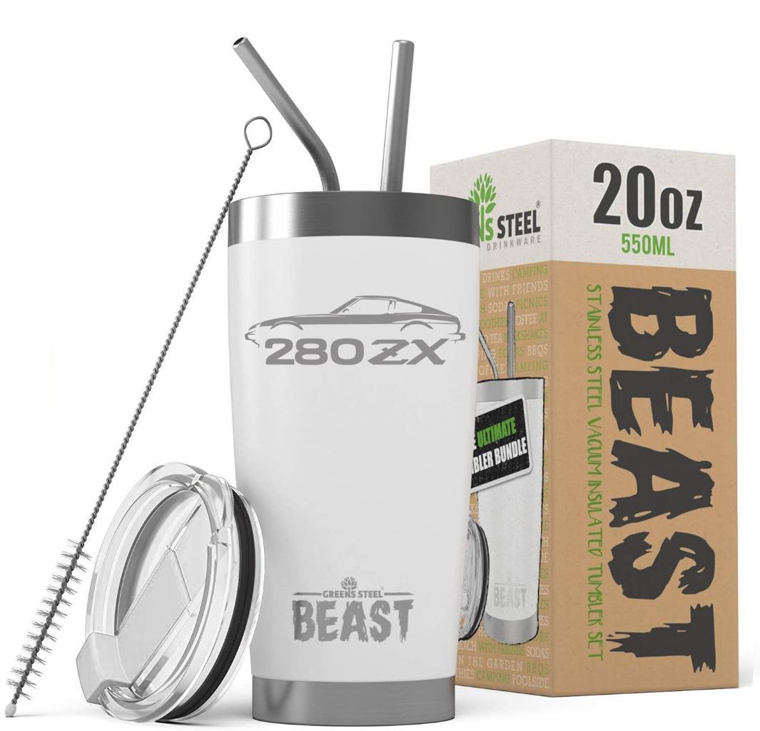Datsun 280ZX Sports Car BEAST 20oz / 30oz Stainless Steel Tumbler - Picture 16 of 19