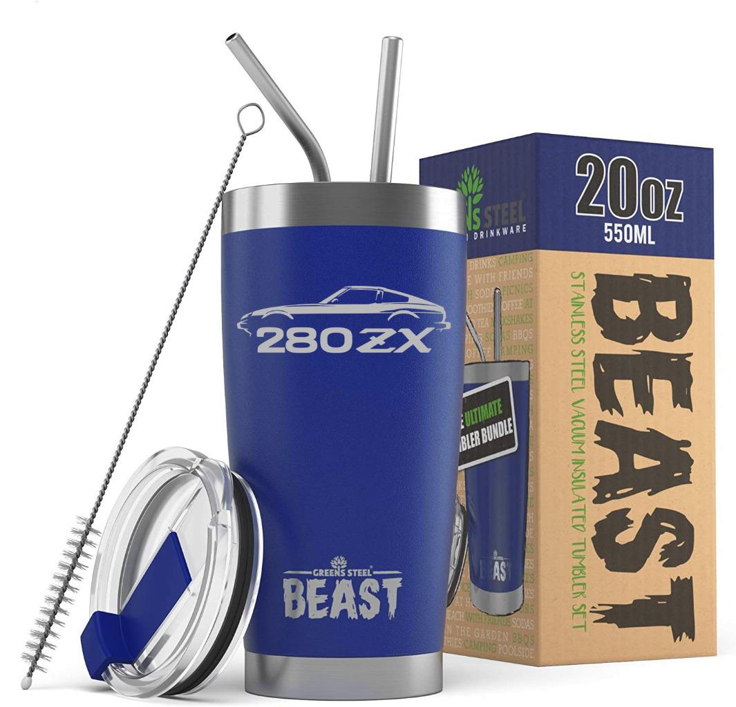Datsun 280ZX Sports Car BEAST 20oz / 30oz Stainless Steel Tumbler - Picture 14 of 19