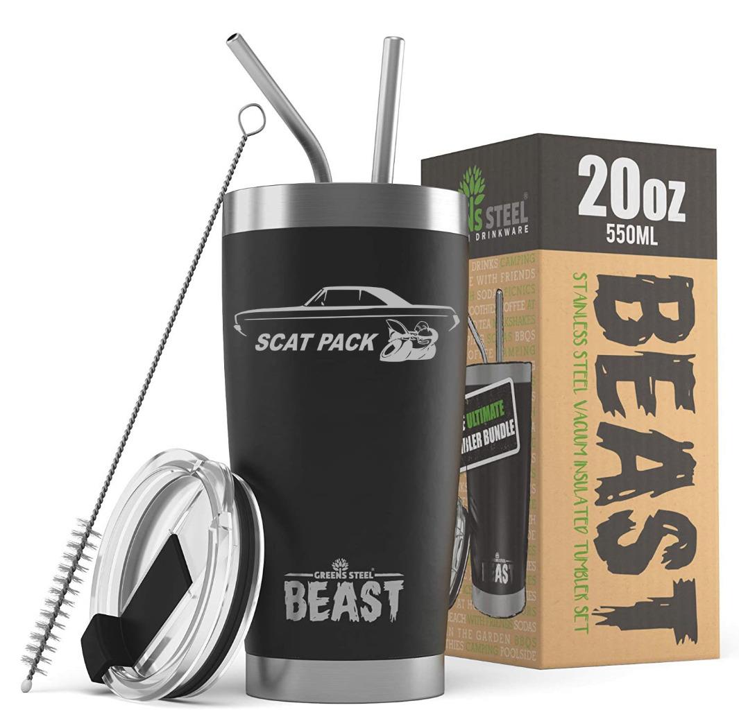 1970 1971 Dart Scat Pack BEAST 20oz / 30oz Stainless Steel Tumbler - Picture 7 of 19