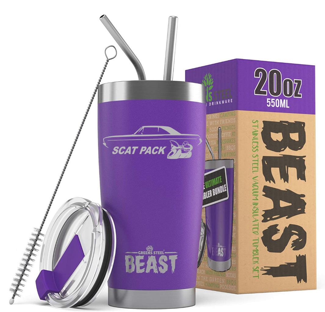 1970 1971 Dart Scat Pack BEAST 20oz / 30oz Stainless Steel Tumbler - Picture 12 of 19
