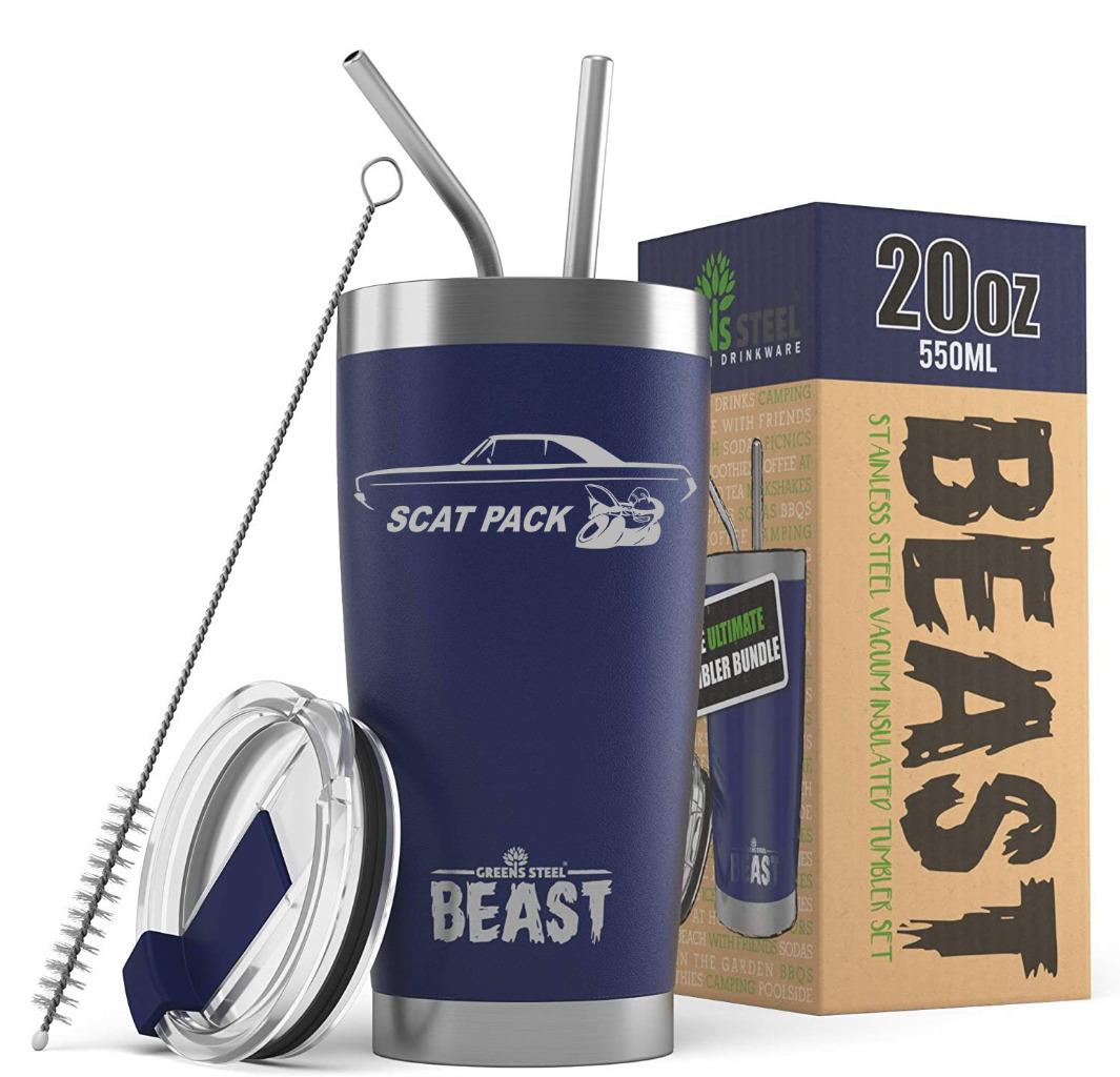 1970 1971 Dart Scat Pack BEAST 20oz / 30oz Stainless Steel Tumbler - Picture 19 of 19