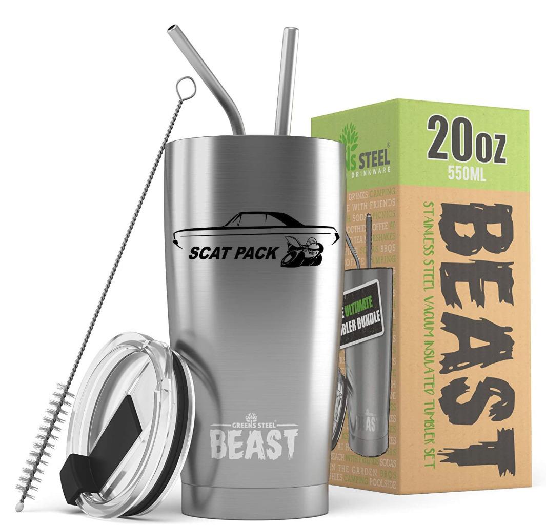 1970 1971 Dart Scat Pack BEAST 20oz / 30oz Stainless Steel Tumbler - Picture 15 of 19