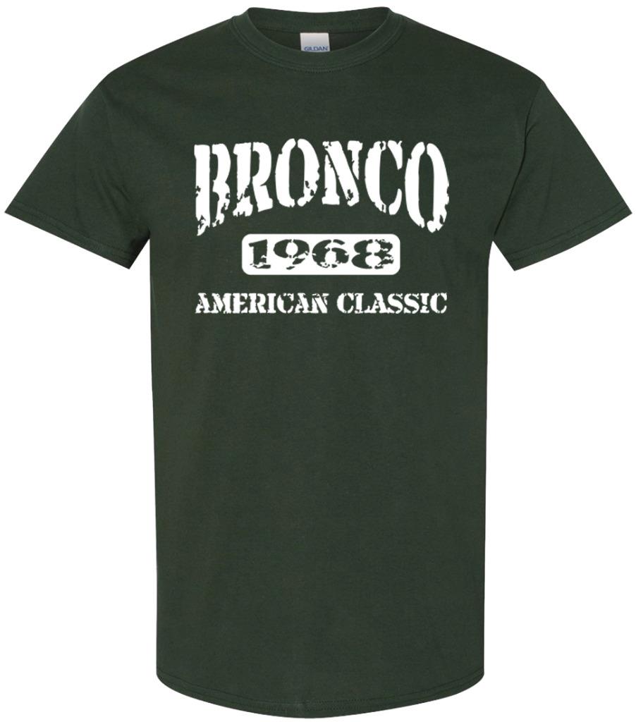 1968 Ford Bronco 4x4 Truck American Classic Design Tshirt NEW - Picture 6 of 14