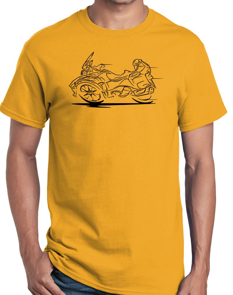 Can Am RT Motorrad klassisches Redline Design-T-Shirt NEU - Bild 3 von 23